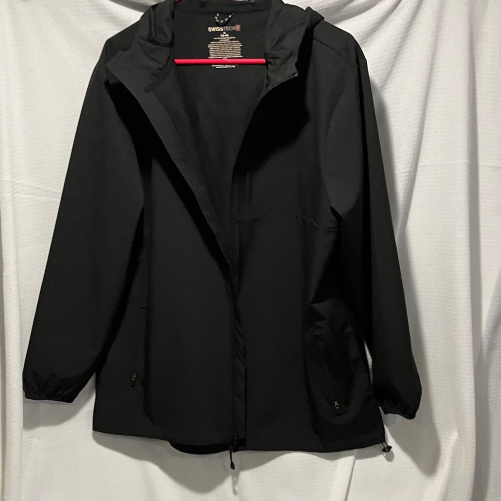 Swiss Tech Women's Black Utility Jacket